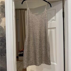 Alice + Olivia Metallic textured dress- NWT!